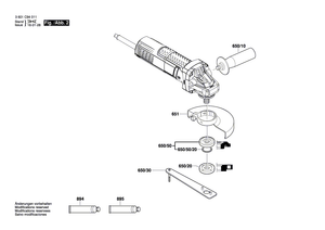 New Genuine Bosch 1619P11144 Manufacturer's nameplate