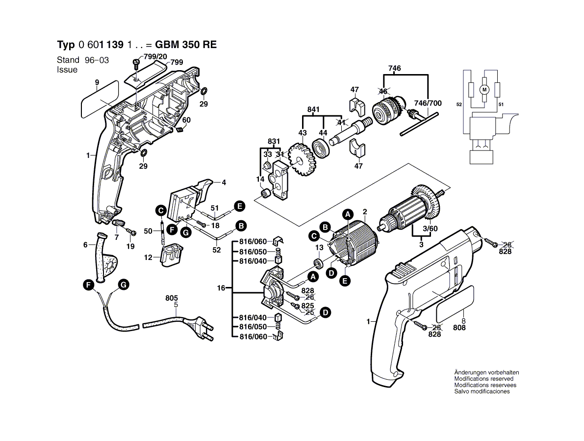 New Genuine Bosch 1619P11262 Fan