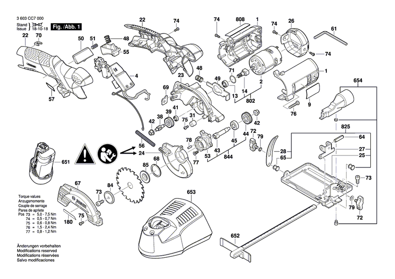 New Genuine Bosch 1619P11484 Spindle Assembly
