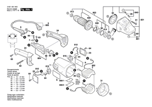 New Genuine Bosch 1619P11718 Motor Housing