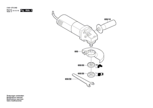 New Genuine Bosch 1619P11741 Power supply cord