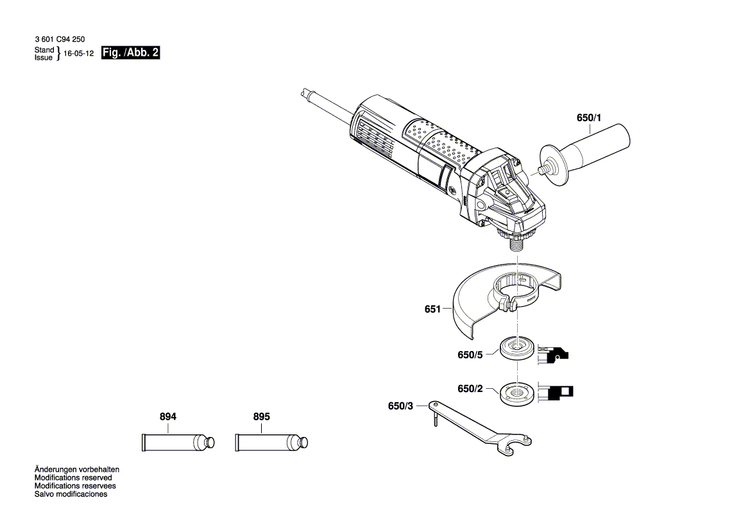 New Genuine Bosch 1619P11742 Motor Housing