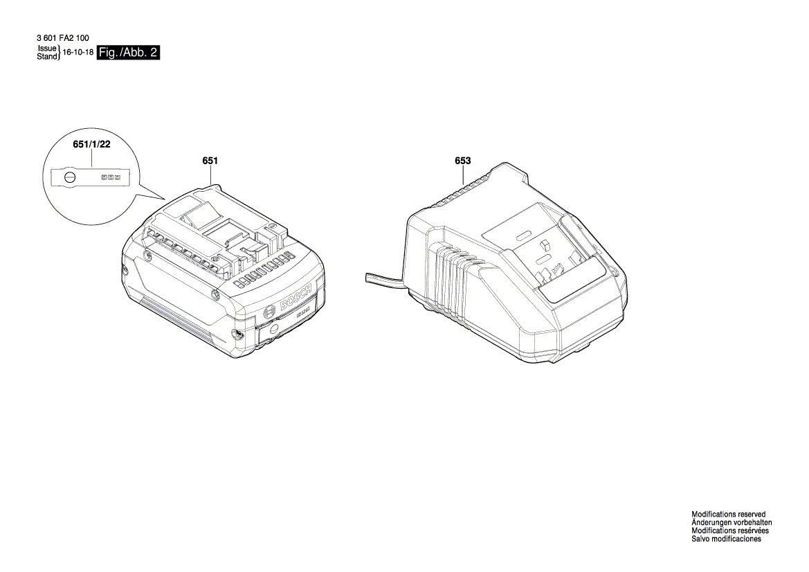 New Genuine Bosch 1619P11898 Armature set