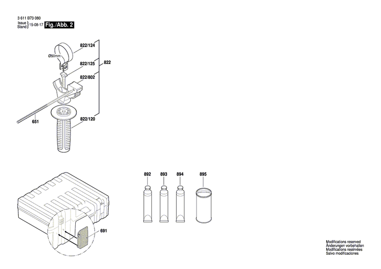 New Genuine Bosch 1619P11998 Field