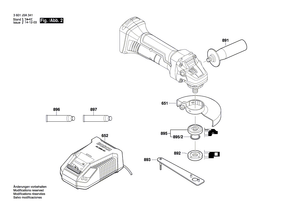 New Genuine Bosch 1619P12305 Adjusting Slide