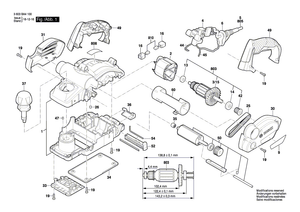 New Genuine Bosch 1619P12708 Manufacturer's nameplate