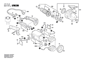 New Genuine Bosch 1619P12867 Nameplate