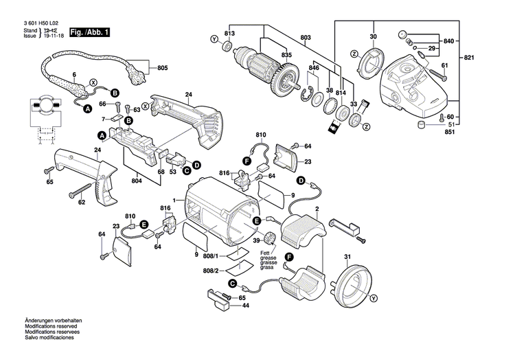 New Genuine Bosch 1619P12914 Nameplate