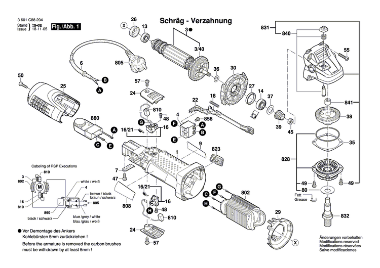 New Genuine Bosch 1619P13043 Speed governor