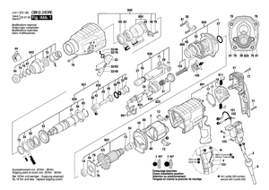 New Genuine Bosch 1619P13456 Toothed Shaft