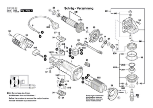New Genuine Bosch 1619P13518 Set Of Gears