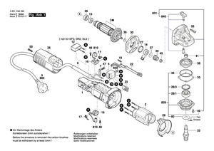 New Genuine Bosch 1619P13541 Switch Button