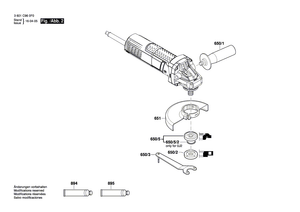 New Genuine Bosch 1619P13558 Housing Cover