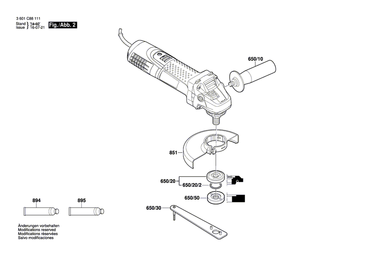 New Genuine Bosch 1619P13625 Motor Housing