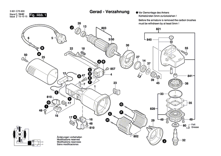 New Genuine Bosch 1619P13935 Suppression Filter