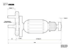 New Genuine Bosch 1619P14053 Change-Over Switch