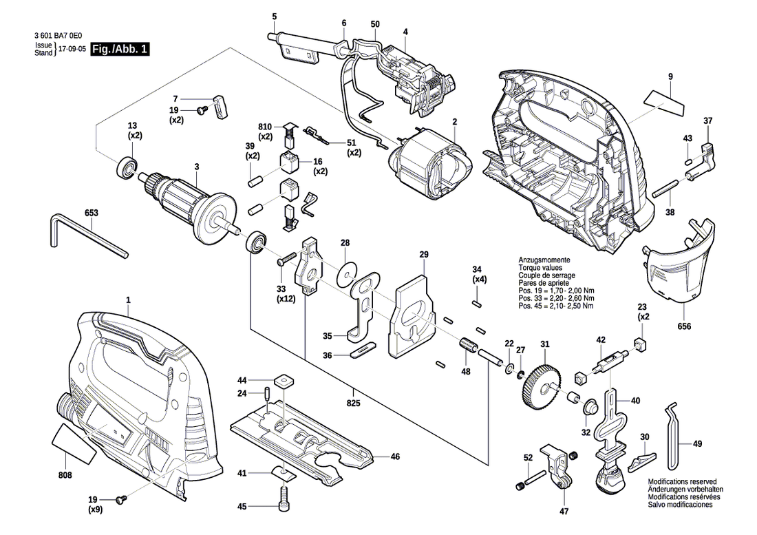 New Genuine Bosch 1619P14063 Cable Set