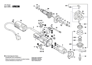 New Genuine Bosch 1619P14139 Air Distributor