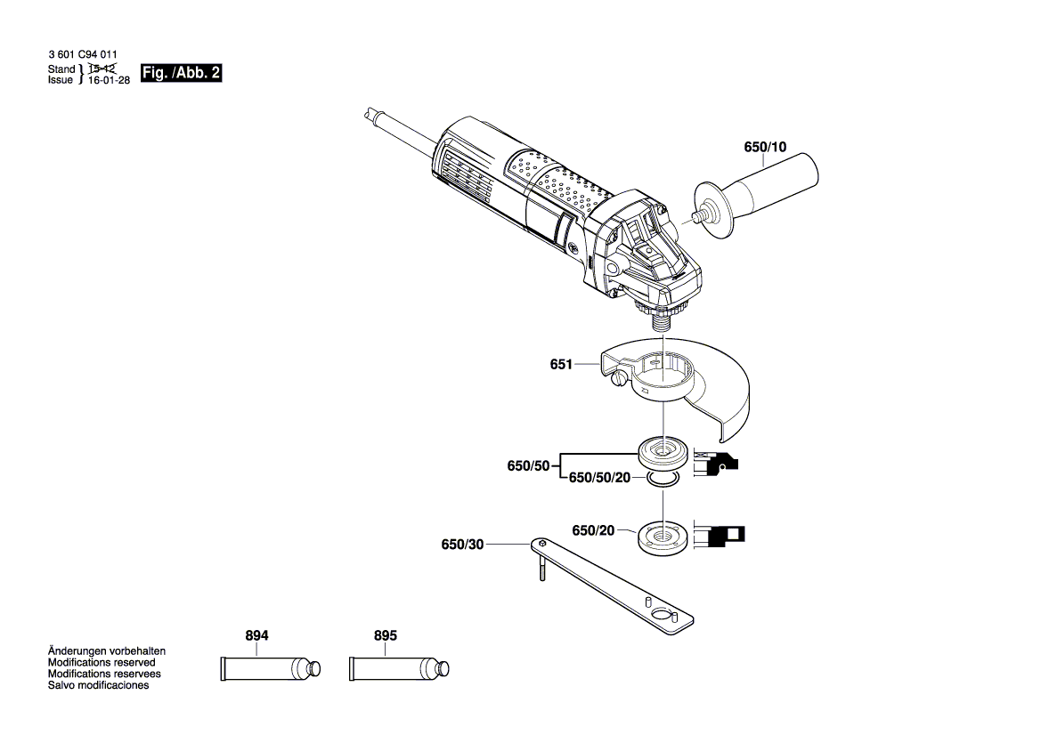 New Genuine Bosch 1619P14146 Housing Cover