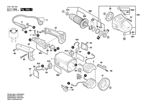 New Genuine Bosch 1619P14183 Gear Housing