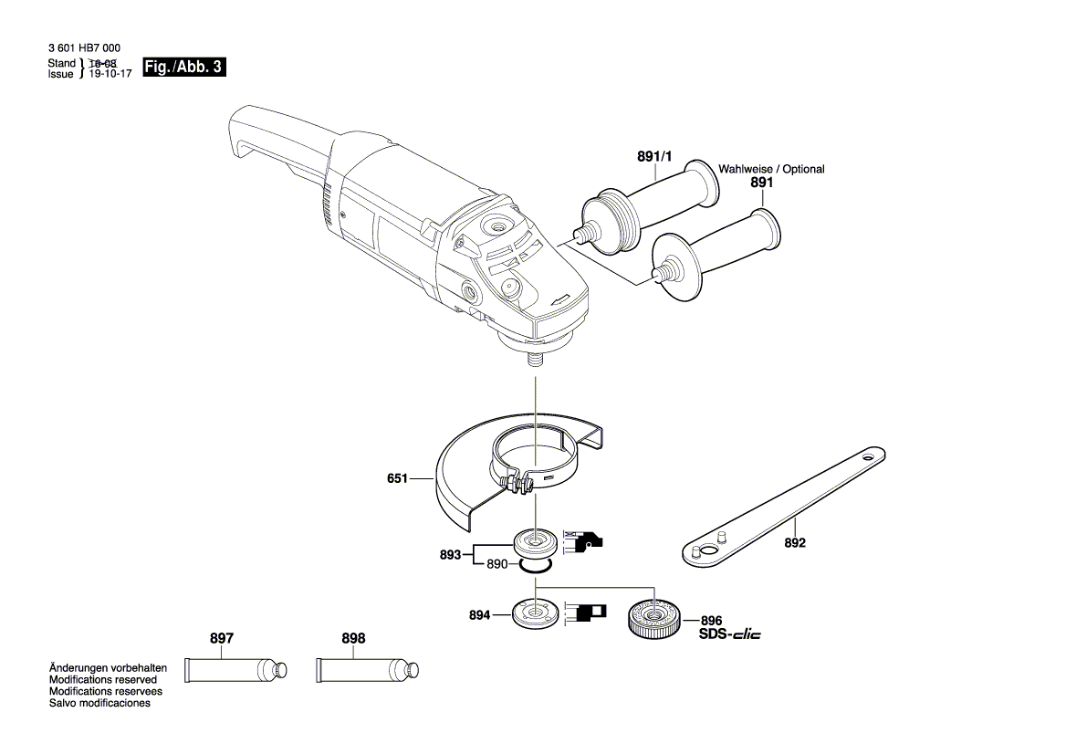 New Genuine Bosch 1619P14450 Nameplate