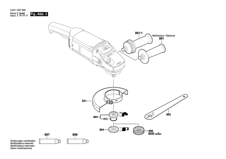 New Genuine Bosch 1619P14450 Nameplate