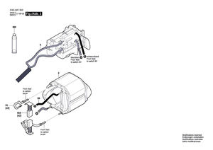 New Genuine Bosch 1619P14755 Nameplate