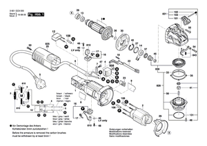 New Genuine Bosch 1619P14769 Air Distributor