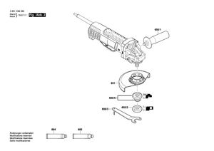 New Genuine Bosch 1619P14852 Manufacturer's nameplate
