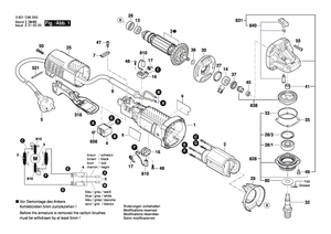 New Genuine Bosch 1619P14941 Nameplate