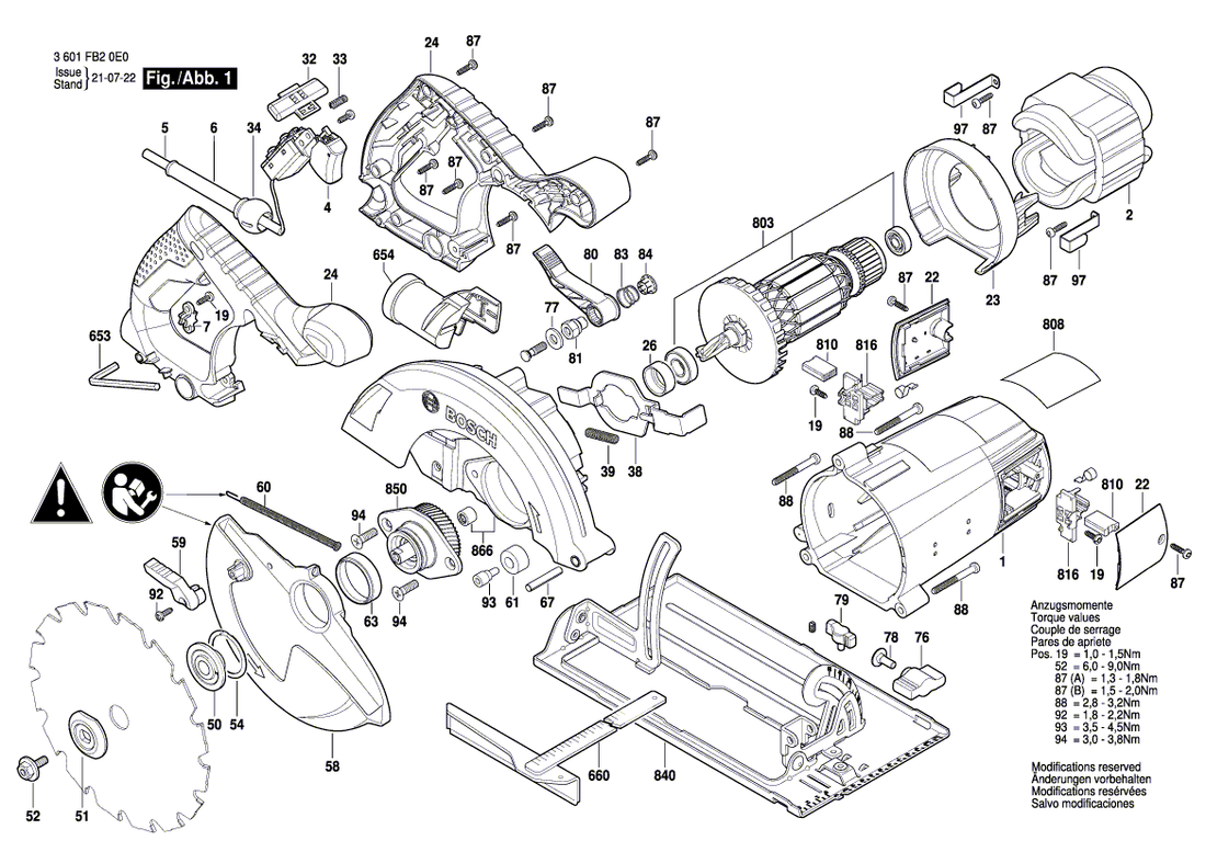 New Genuine Bosch 1619P14977 Field