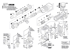 New Genuine Bosch 1619P15030 Nameplate