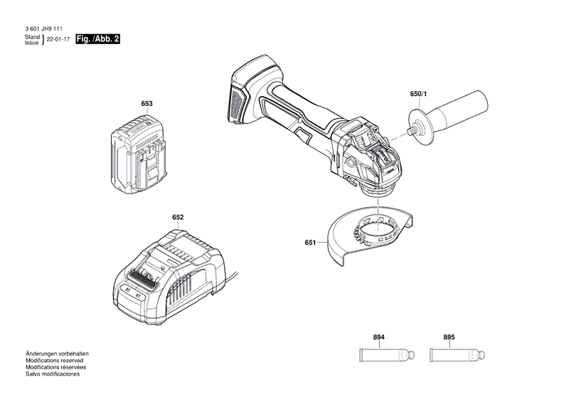 New Genuine Bosch 1619P15050 Adjusting Slide