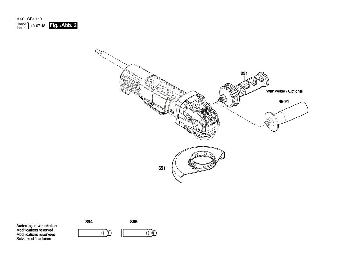 New Genuine Bosch 1619P15086 Nameplate