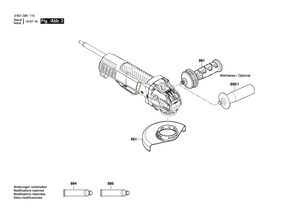 New Genuine Bosch 1619P15086 Nameplate