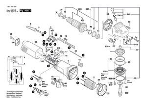 New Genuine Bosch 1619P15212 Grinding Spindle