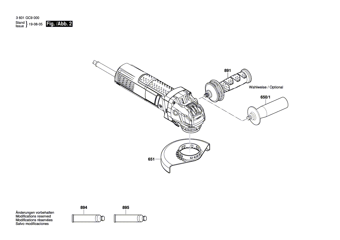 New Genuine Bosch 1619P15213 Gear Housing