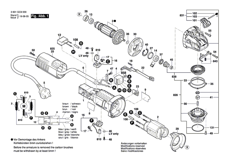 New Genuine Bosch 1619P15213 Gear Housing