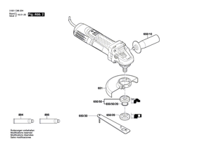 New Genuine Bosch 1619P15240 Nameplate