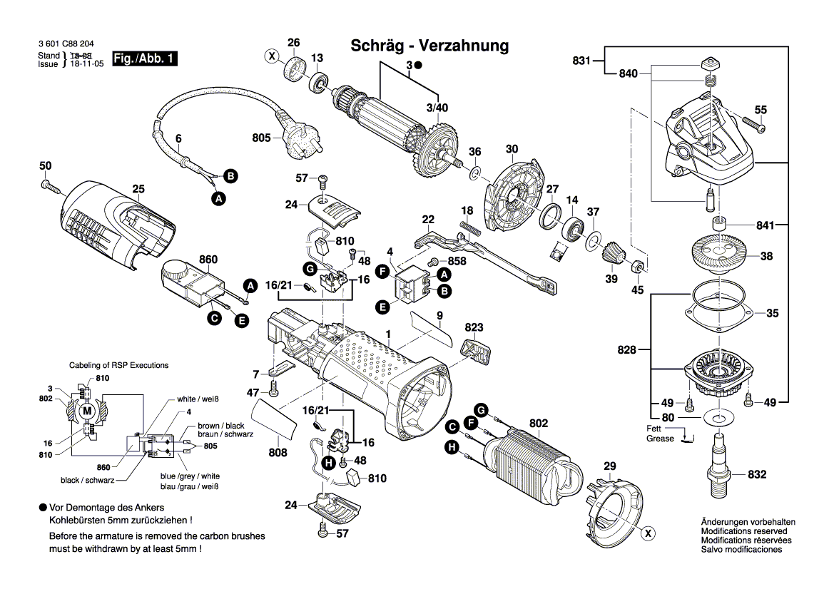 New Genuine Bosch 1619P15240 Nameplate