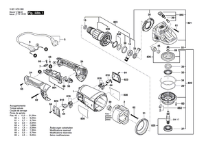 New Genuine Bosch 1619P15437 Label