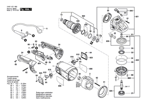 New Genuine Bosch 1619P15438 Label