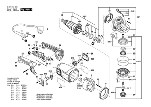 New Genuine Bosch 1619P15442 Label