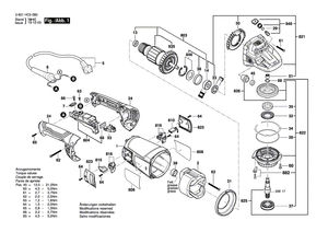 New Genuine Bosch 1619P15445 Label