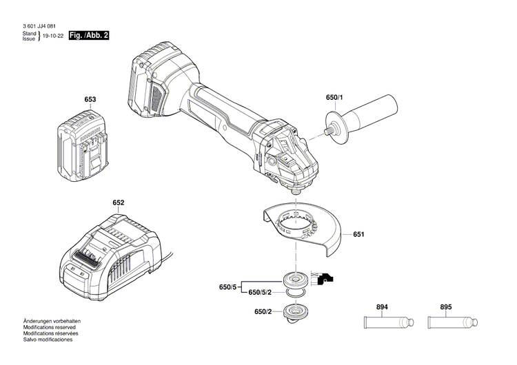 New Genuine Bosch 1619P15469 Nameplate