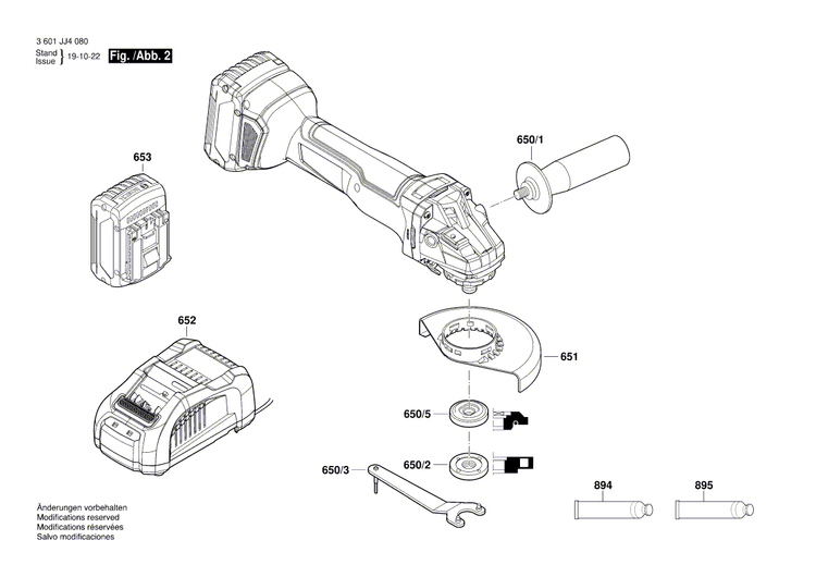 New Genuine Bosch 1619P15478 Nameplate