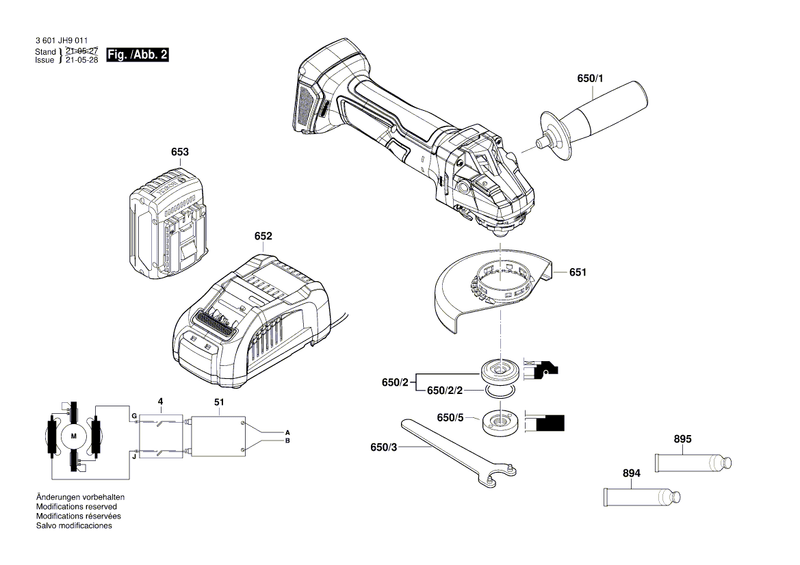 New Genuine Bosch 1619P15486 Warning Plate