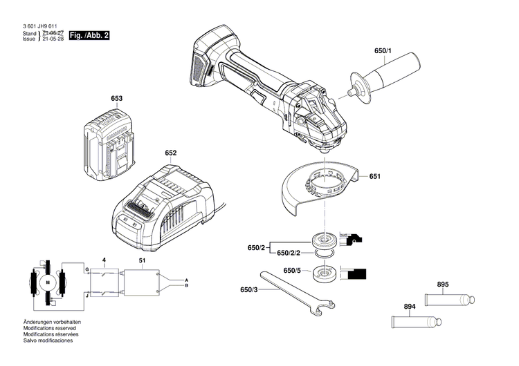 New Genuine Bosch 1619P15487 Warning Plate