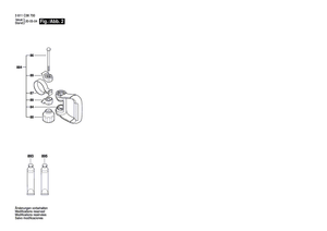 New Genuine Bosch 1619P15579 Nameplate