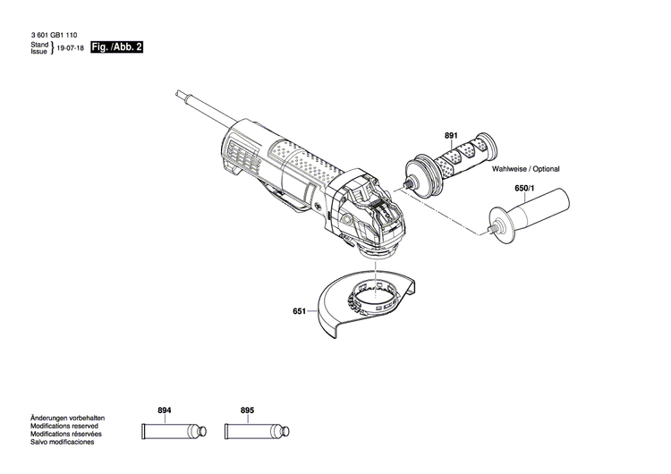 New Genuine Bosch 1619P15616 Gear Housing